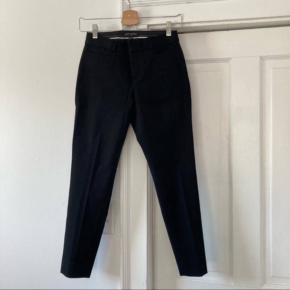 Banana Republic Sloan Pant in black, 00P